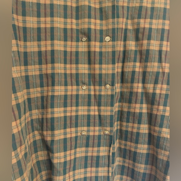 Vintage Eddie Bauer women’s plaid lightweight flannel, medium - Picture 5 of 9